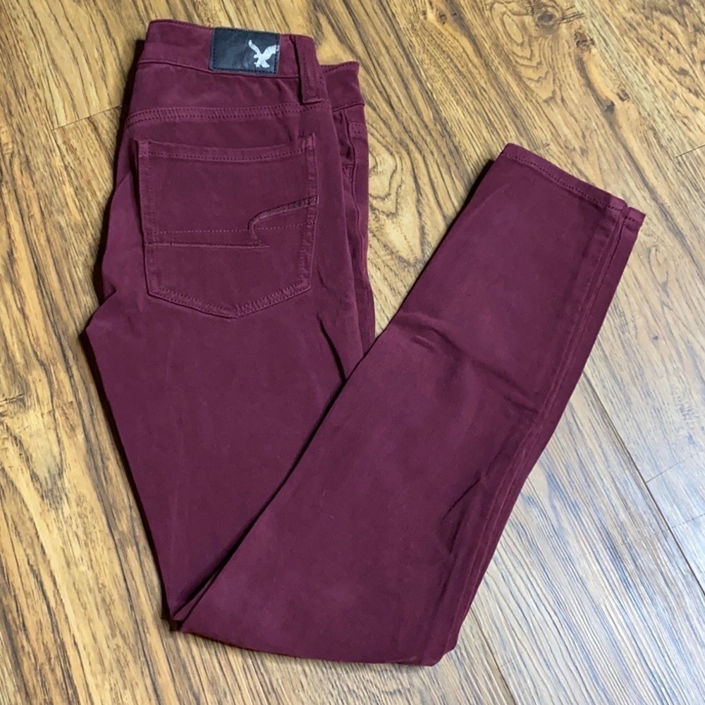 AEO Super Low Jeggings Size 00 Short